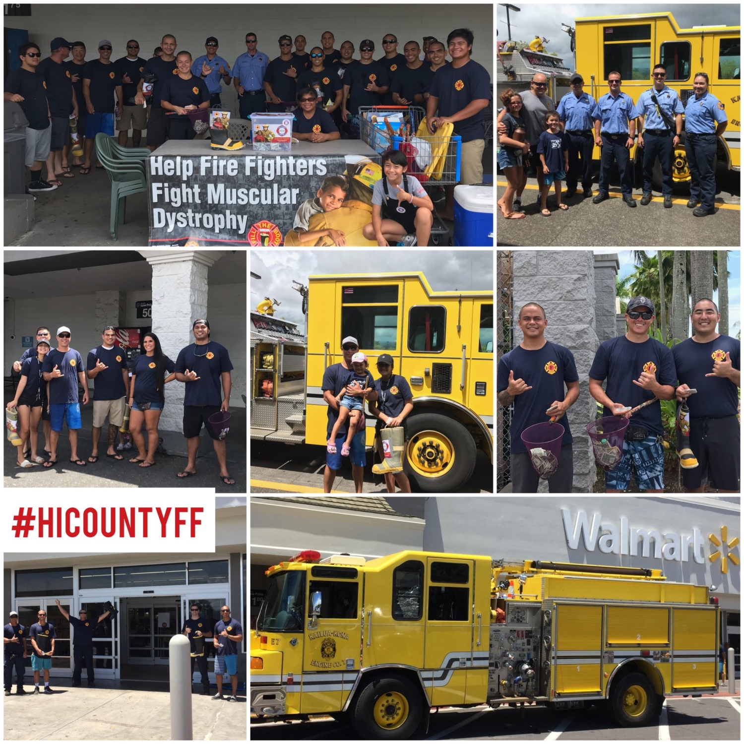 MDA Fill the Boot Hawaii Fire Fighters Association