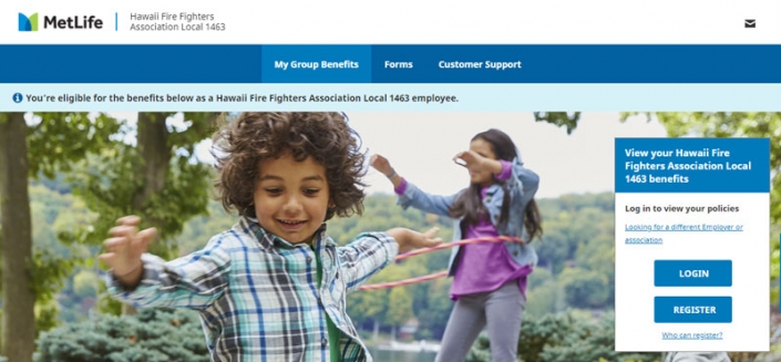 MetLife & PEC Portals – Hawaii Fire Fighters Association